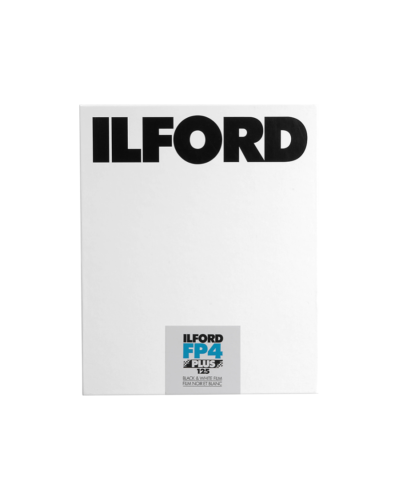 Ilford FP4 Plus B&W Negative Film (4 x 5", 25 Sheets)